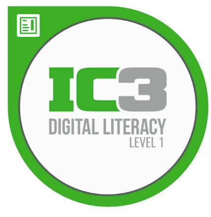 IC3 Digital Literacy Certification GS6 Level 1